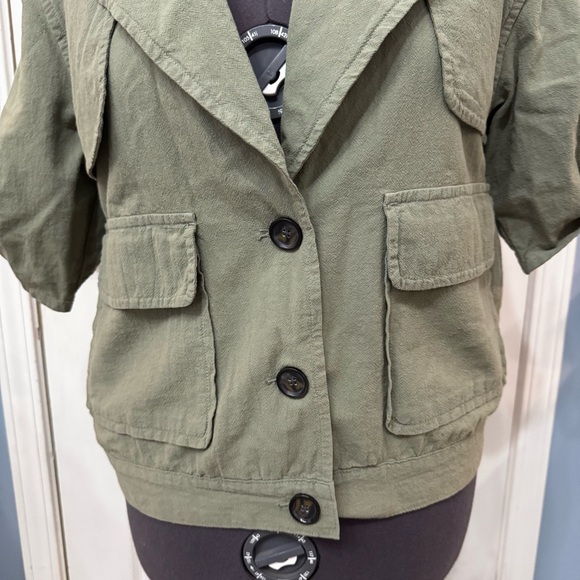 🌟 Frame Olive Green Women's Jacket - Picture 2 of 10